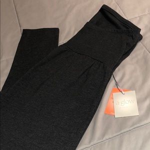 Dark gray maternity leggings.New with tags.